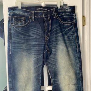 Express Blake boot cut size 38x32 excellent condition